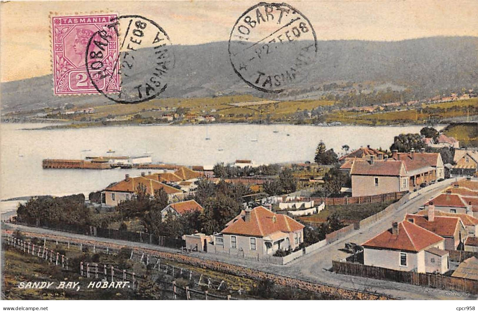 Australie - N°78840 - HOBART - Sandy Bay - AFFRANCHISSEMENT DE COMPLAISANCE - Hobart