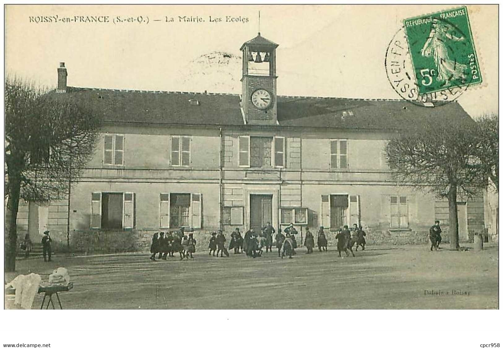 95 . N°41200 . Roissy En France.la Mairie Les Ecoles - Roissy En France