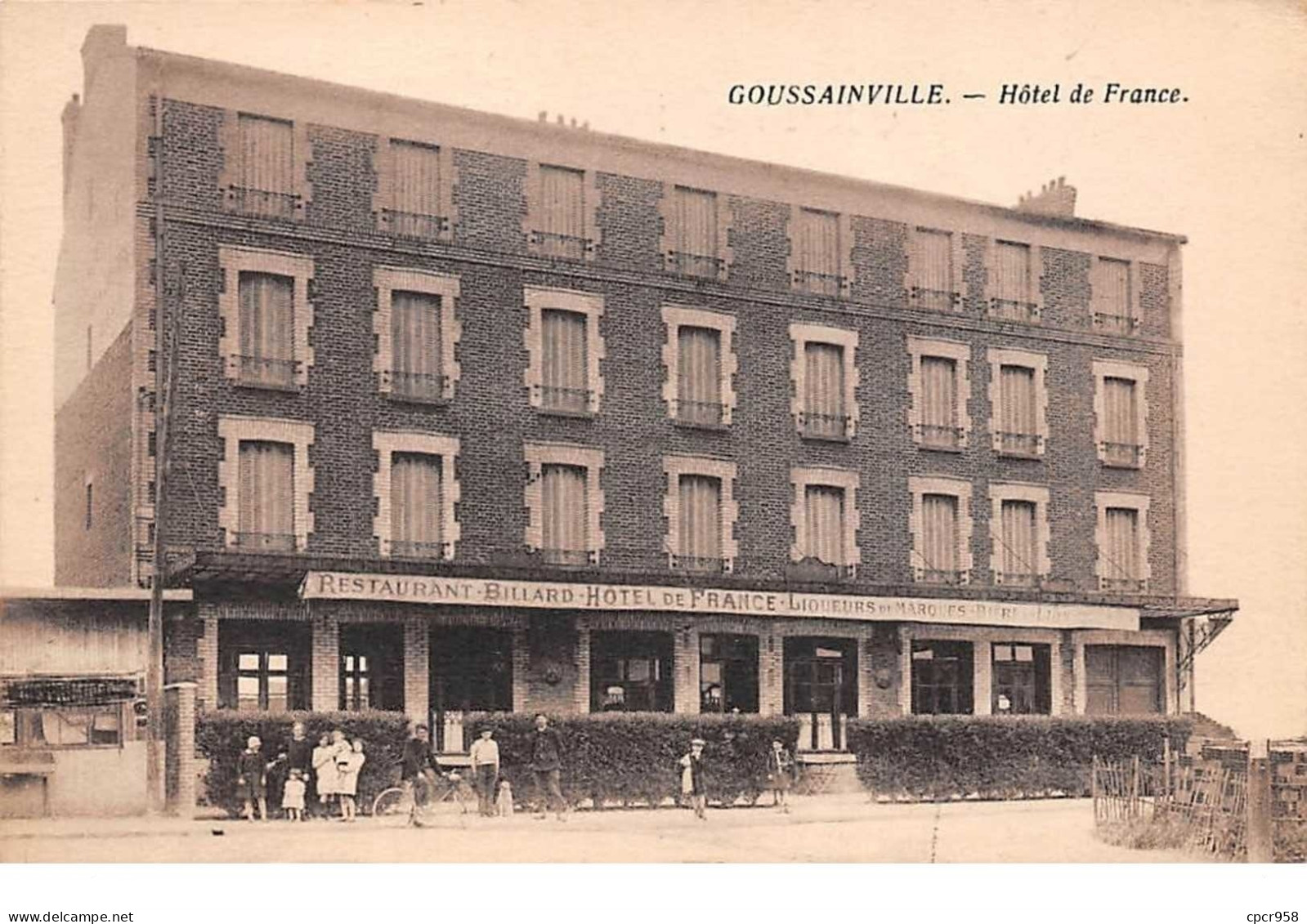 95 - N°151004 - Goussainville - L'hôtel De France - Goussainville