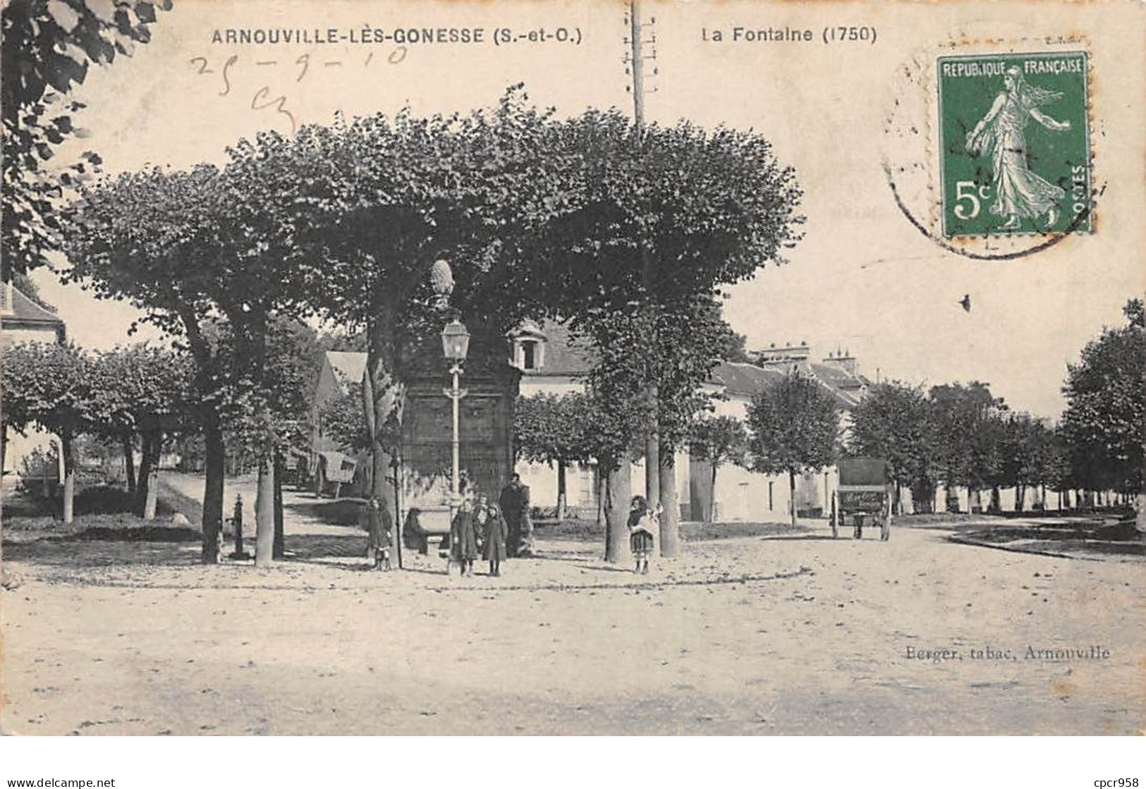 95 - N°111801 - Arnouville-lès-Gonese - La Fontaine - Arnouville Les Gonesses