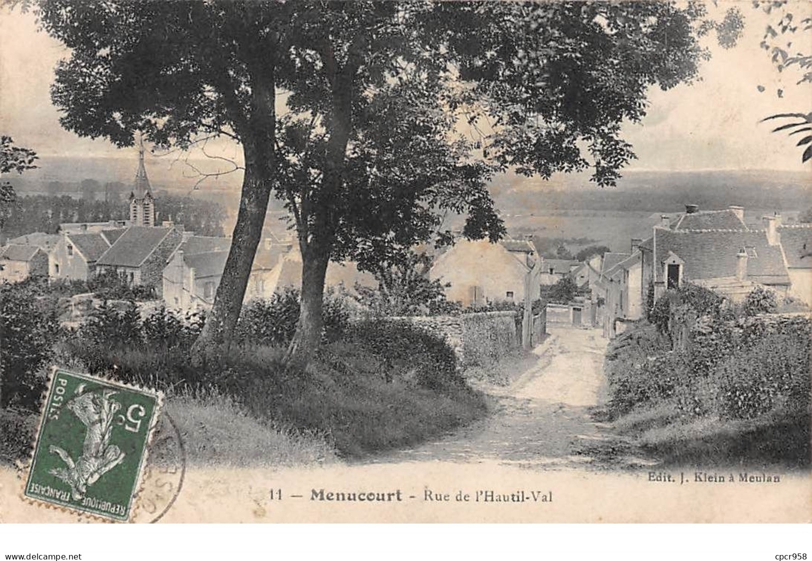 95 - N°111799 - Menucourt - Rue De L'Hautil-Val - Menucourt