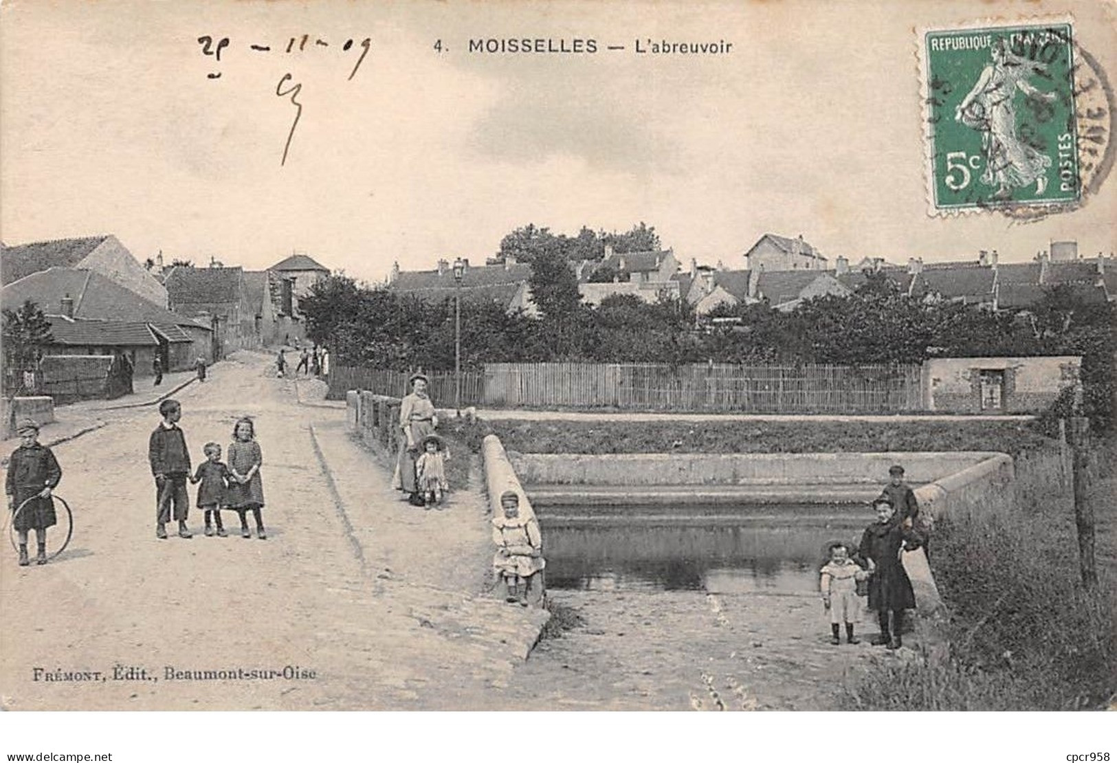 95 - N°111790 - Moisselles - L'Abrevoir - Moisselles