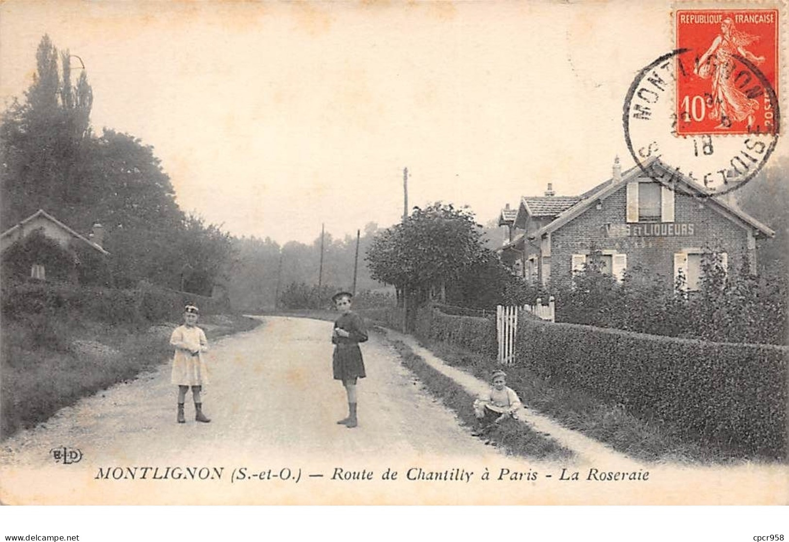 95 - N°111784 - Montlignon - Route De Chantilly à Paris - La Roseraie - Montlignon