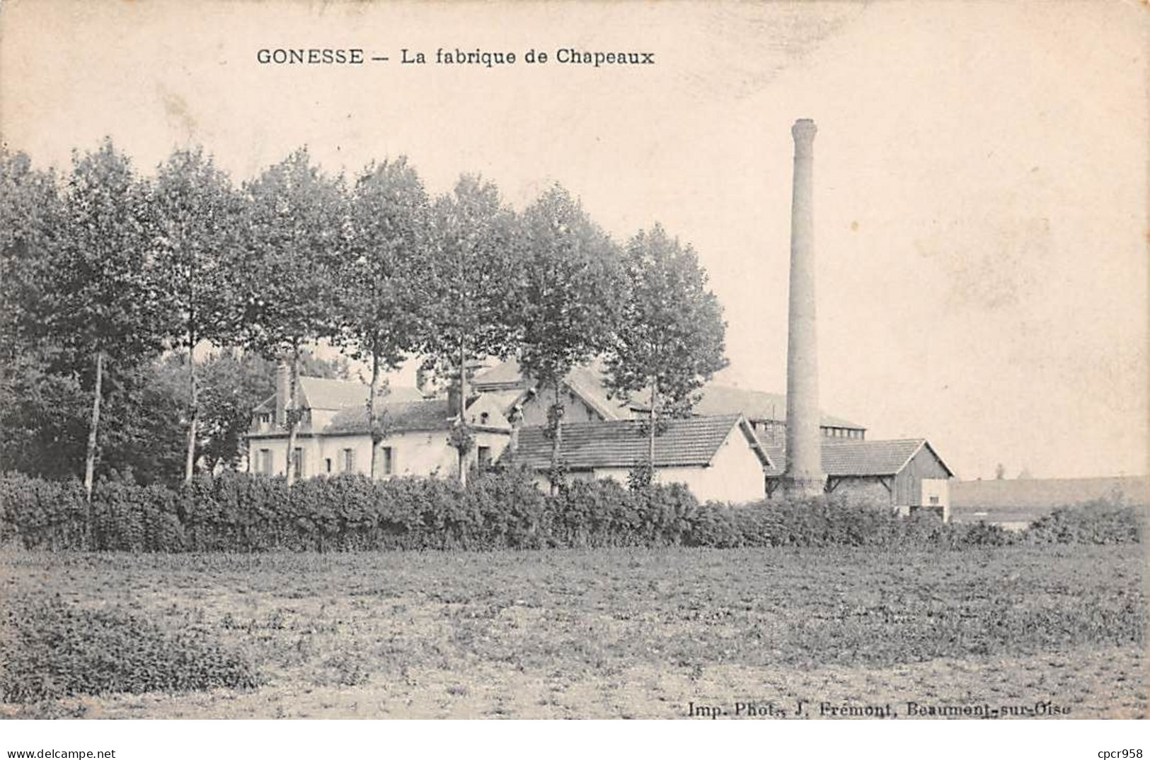 95 - N°75604 - GONESSE - La Fabrique De Chapeaux - Gonesse