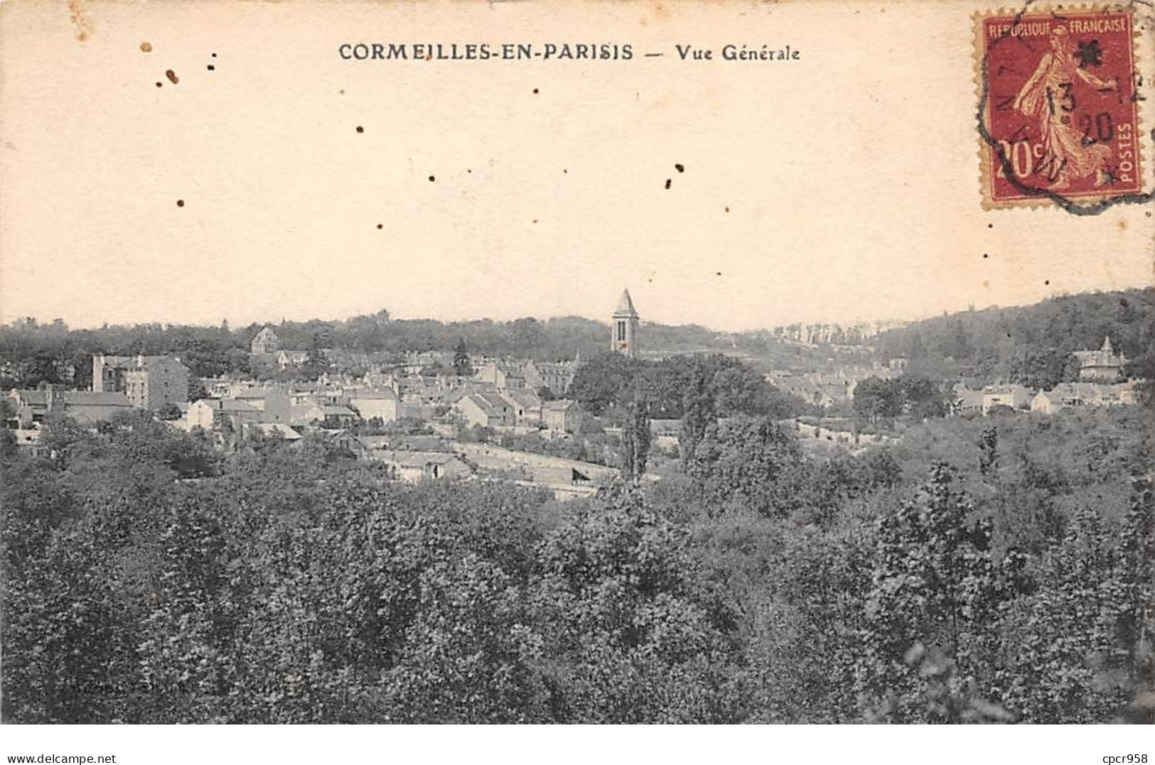 95 - N°75607 - CORMEILLES EN PARISIS - Vue Générale - Cormeilles En Parisis