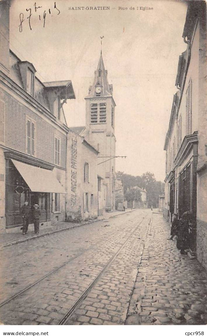 95 - Saint Gratien - SAN21305 - Rue De L'Eglise - Saint Gratien