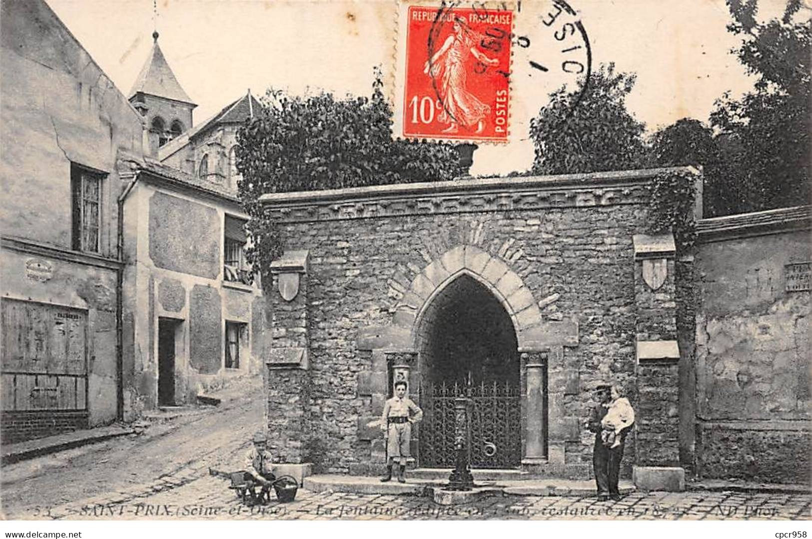 95 - SAINT PRIX - SAN41806 - La Fontaine ..... - Saint-Prix