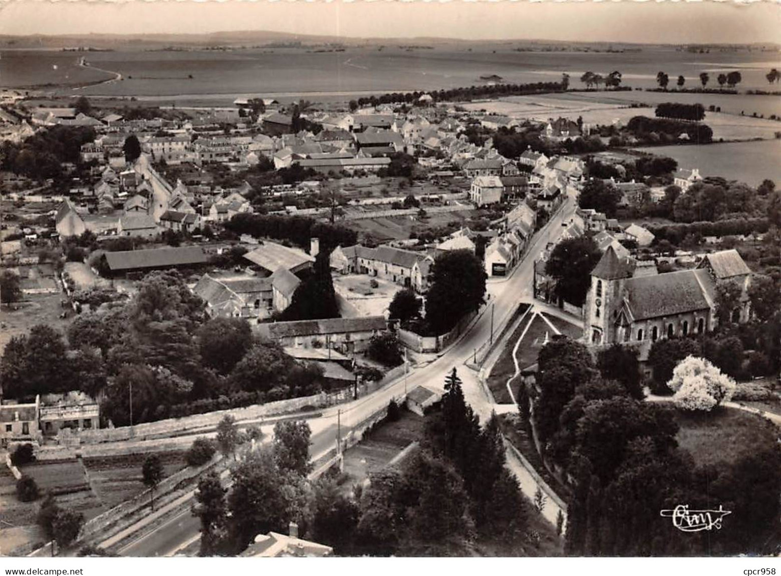 95 - ROISSY EN FRANCE - SAN39054 - Vue Aérienne - CPSM 15x10 Cm - Roissy En France