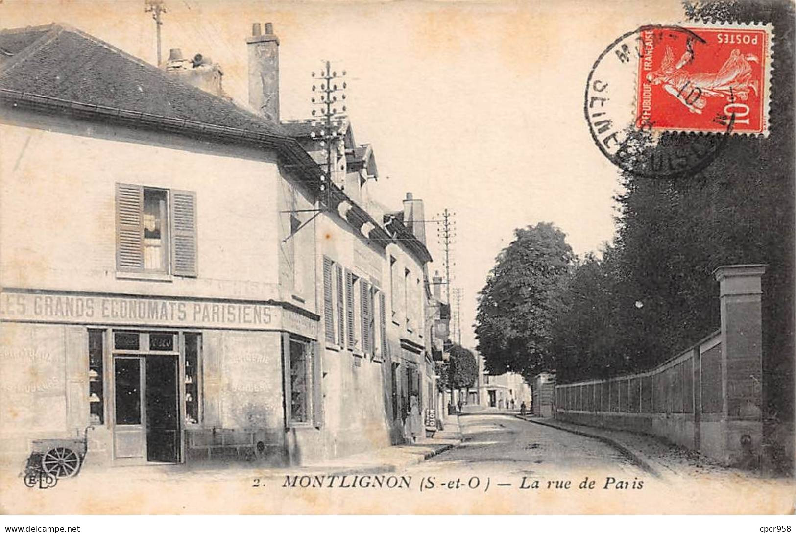 95 - MONTLIGNON - SAN44350 - La Rue De Paris - Montlignon