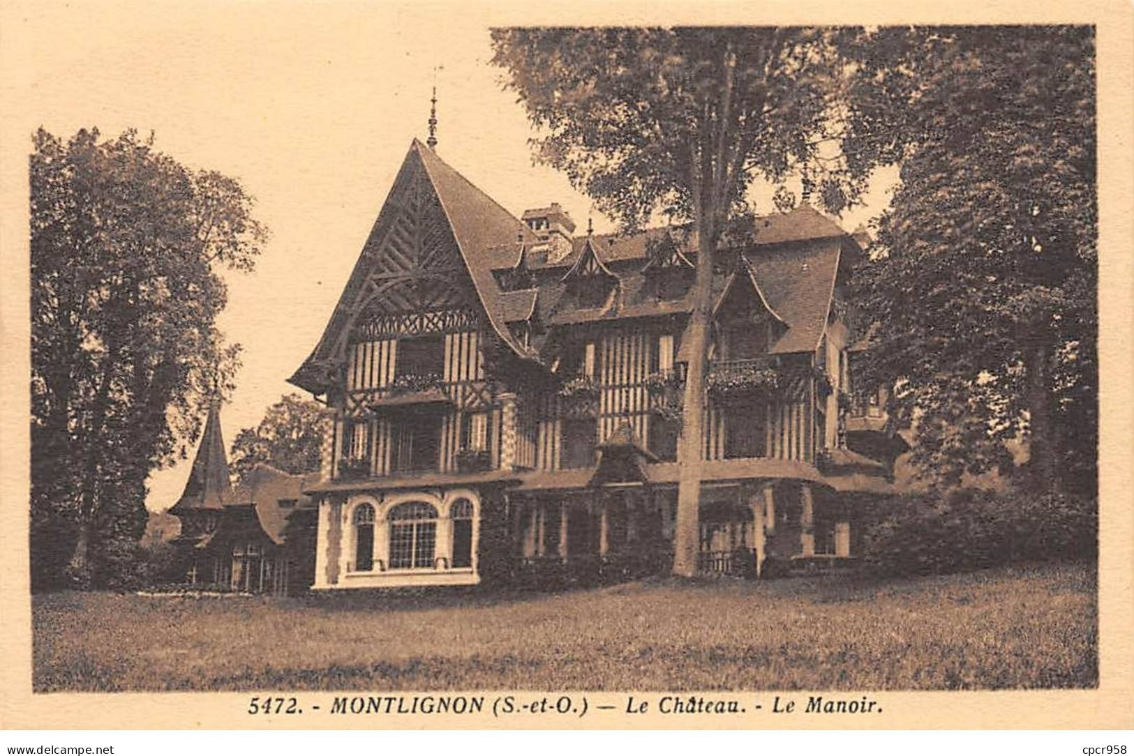 95 - MONTLIGNON - SAN30178 - Le Château - Le Manoir - Montlignon