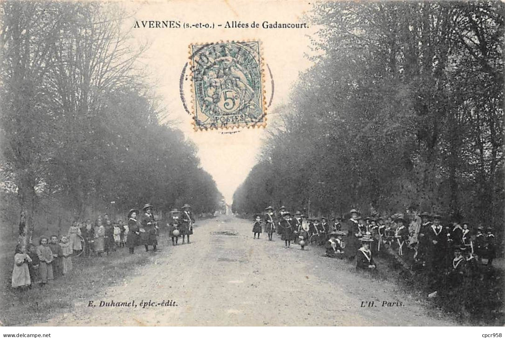 95 - AVERNES - SAN31317 - Allées De Gadancourt - Avernes