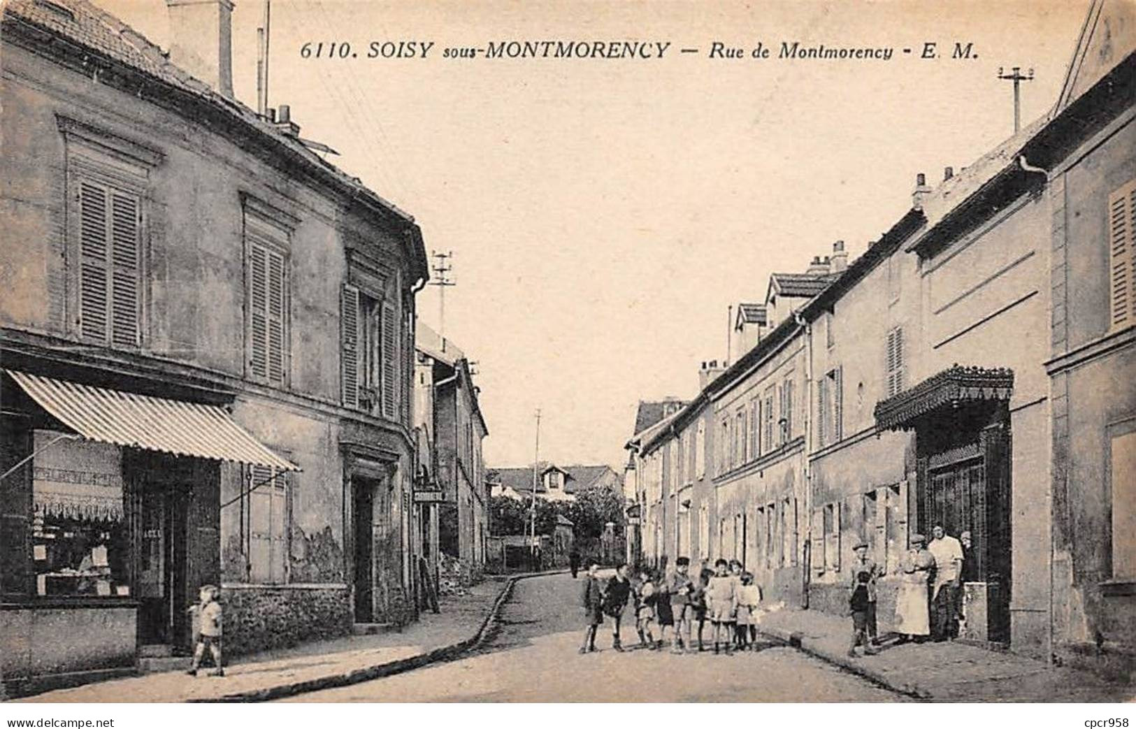 95.AM17966.Soisy Sous Montmorency.N°6110.Rue De Montmorency - Soisy-sous-Montmorency