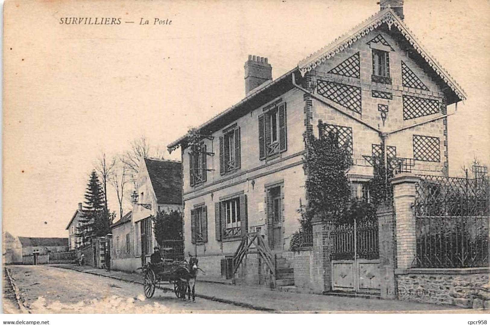 95.AM17967.Survilliers.La Poste.Etat - Survilliers