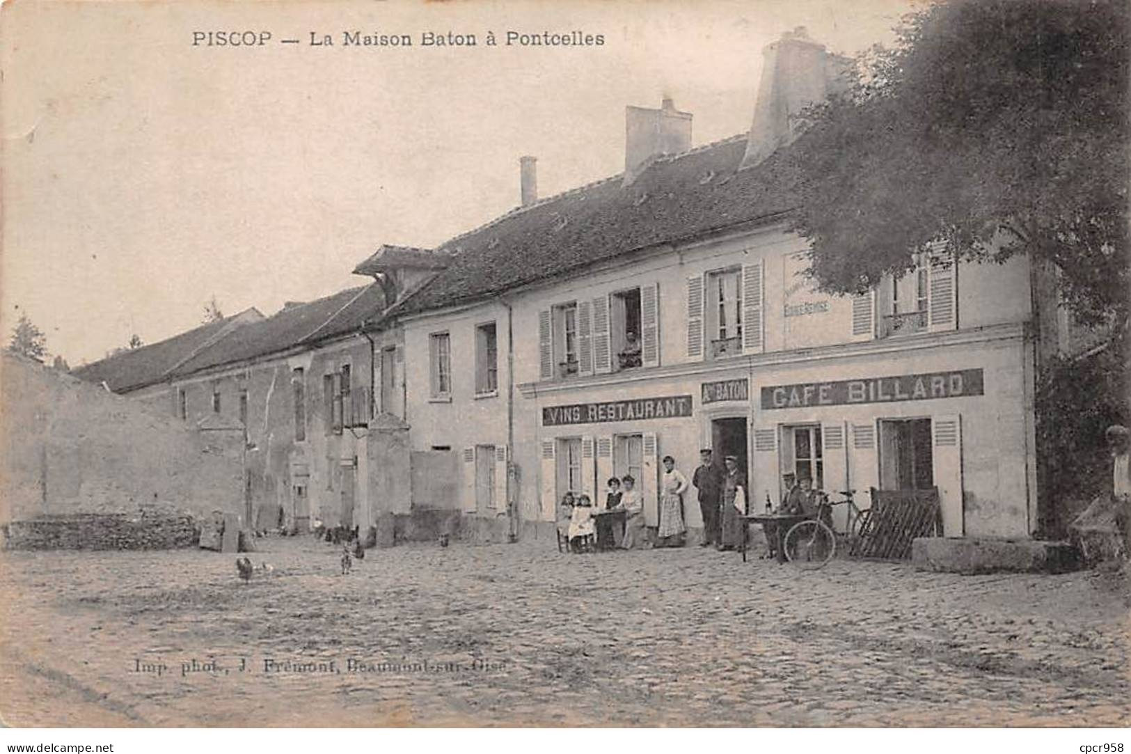 95.AM17906.Pontcelles.Piscop.Maison Baton - Pontcelles