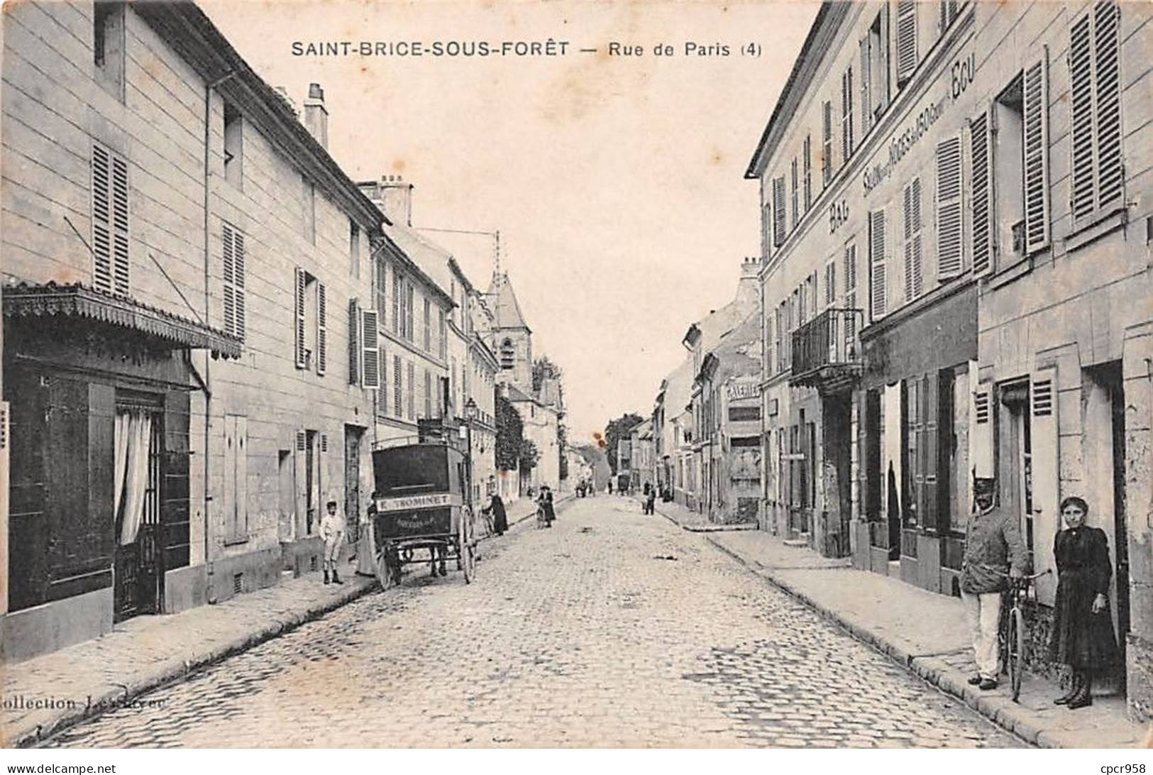 95.AM17902.Saint Brice Sous Forêt.Rue De Paris - Saint-Brice-sous-Forêt