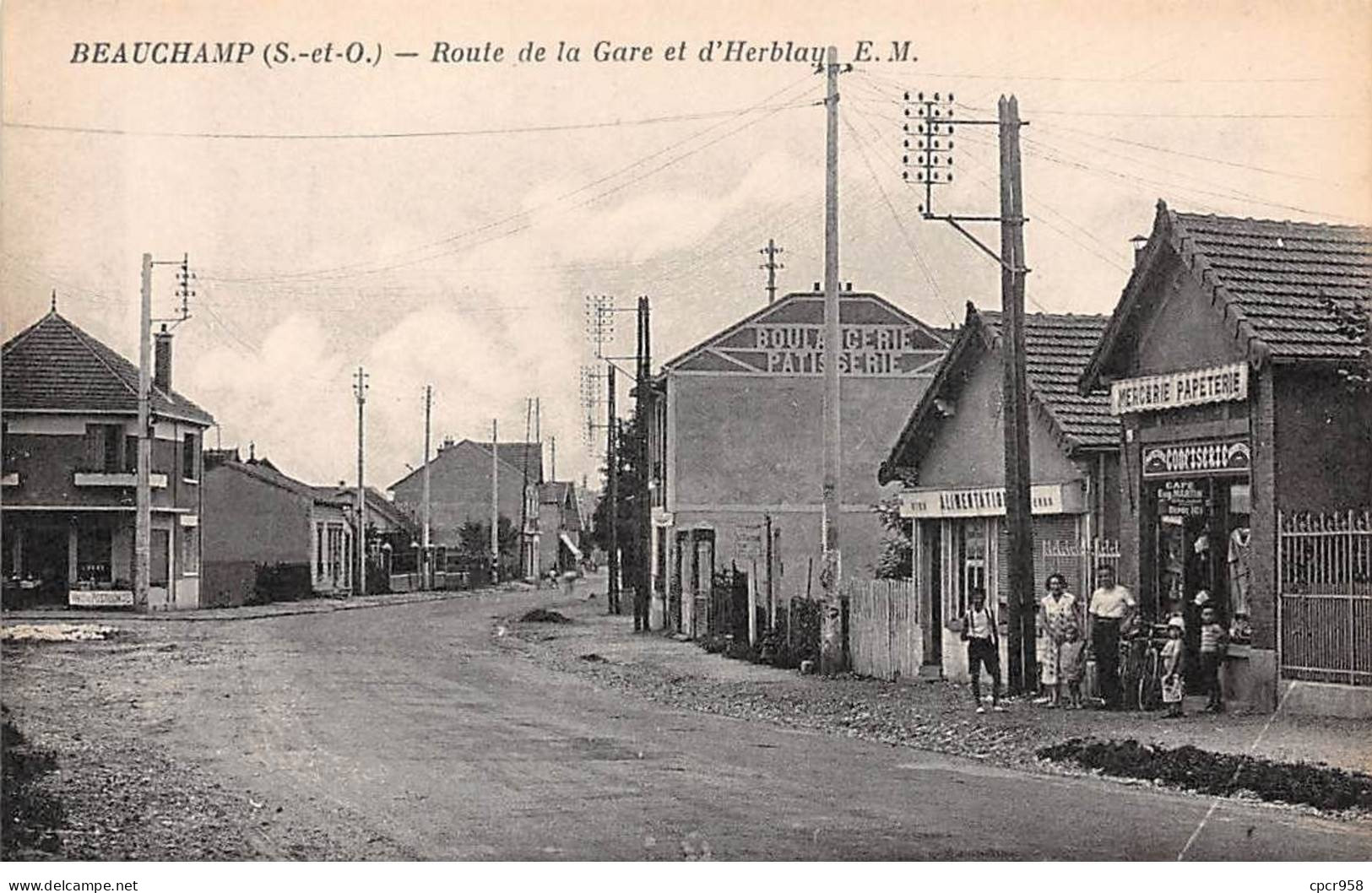 95.AM17885.Beauchamp.Route De La Gare Et D'Herblay - Beauchamp