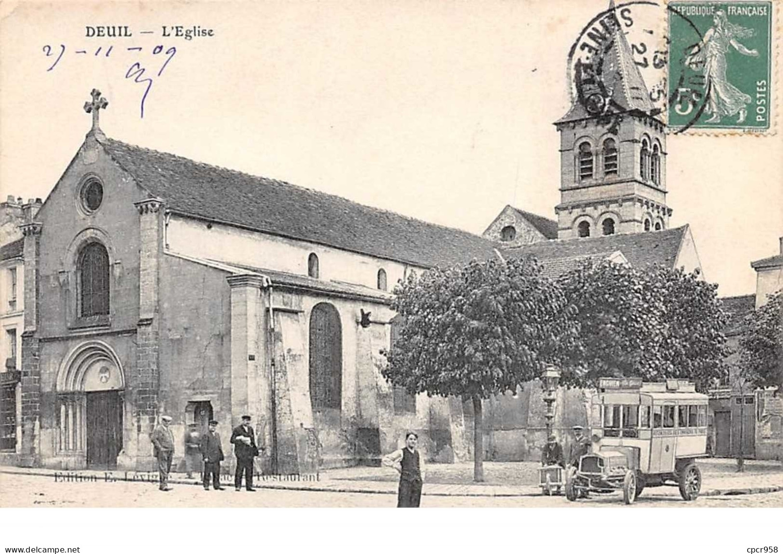 95. N°56540.deuil.l'église - Deuil La Barre