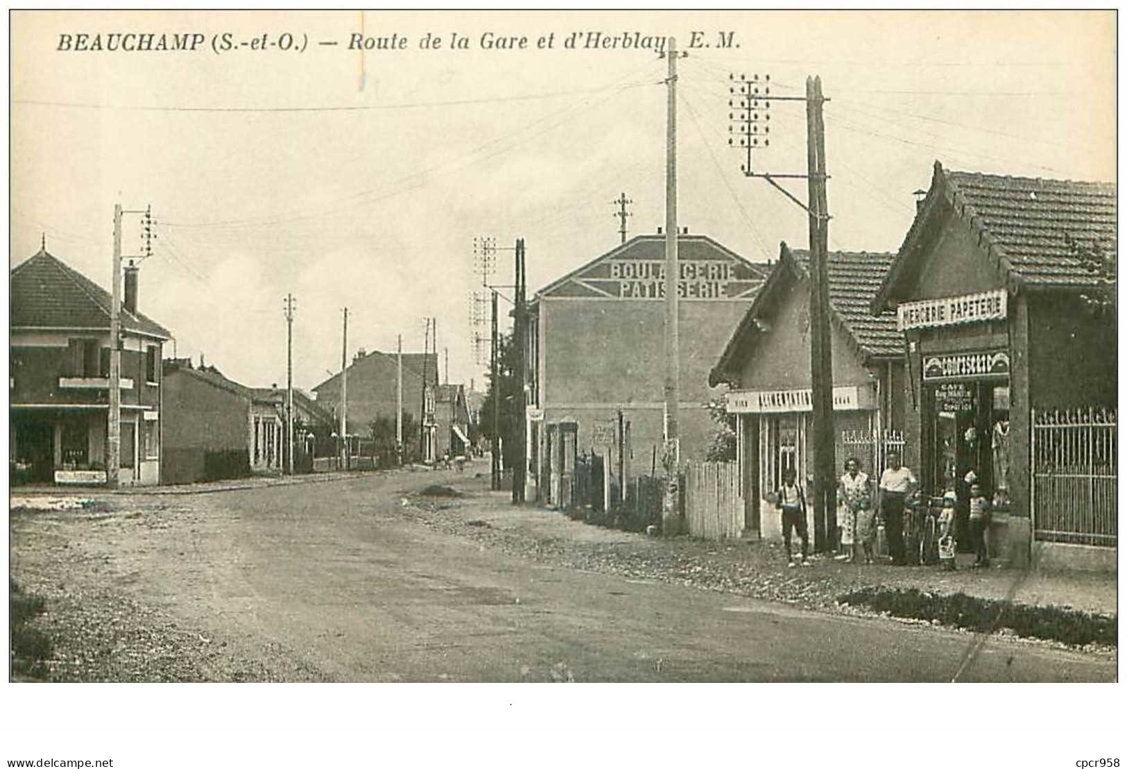 95. N°35946.beauchamp.route De La Gare Et D Herblay - Beauchamp