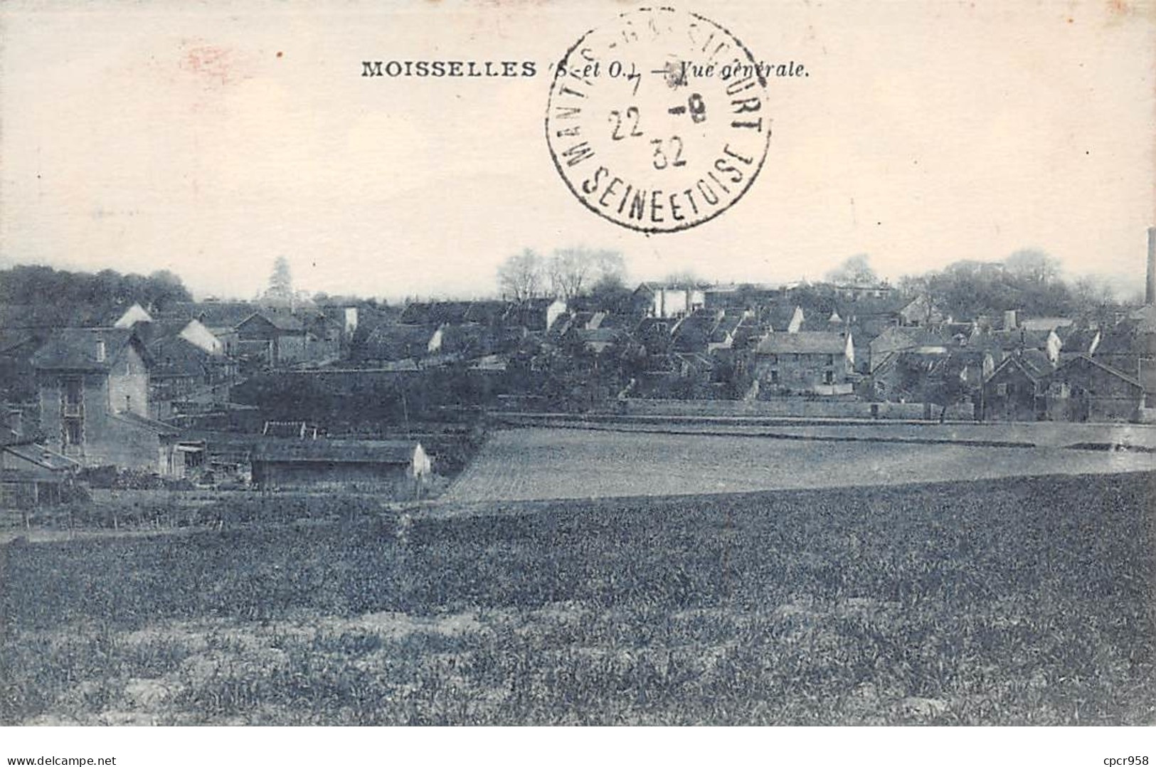 95 .n°109320 .  Moisselles . Vue Generale . - Moisselles