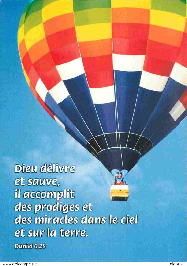 Aviation - Montgolfières - Carte à Message - Balloon - CPM - Carte Neuve - Voir Scans Recto-Verso - Globos