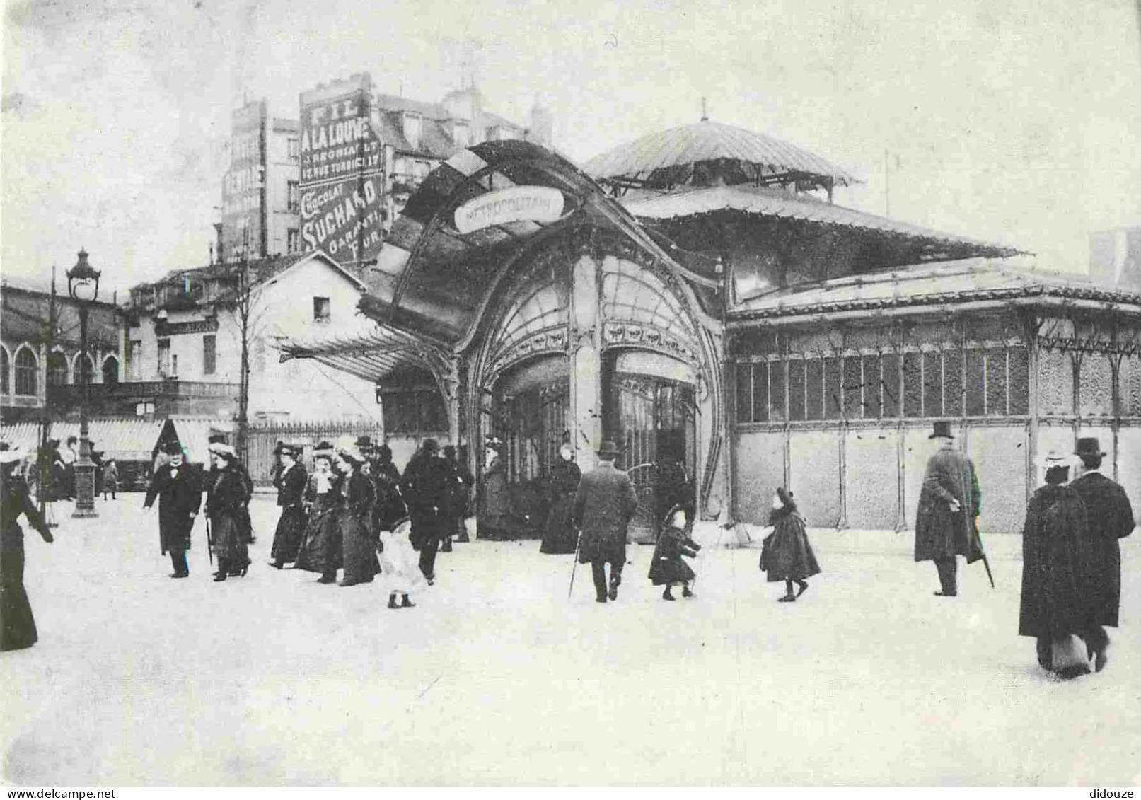 Reproduction CPA - 75 Paris - Une Gare Du Métropolitain Bastille - Epoque 1900 - 18 - CPM - Carte Neuve - Voir Scans Rec - Unclassified