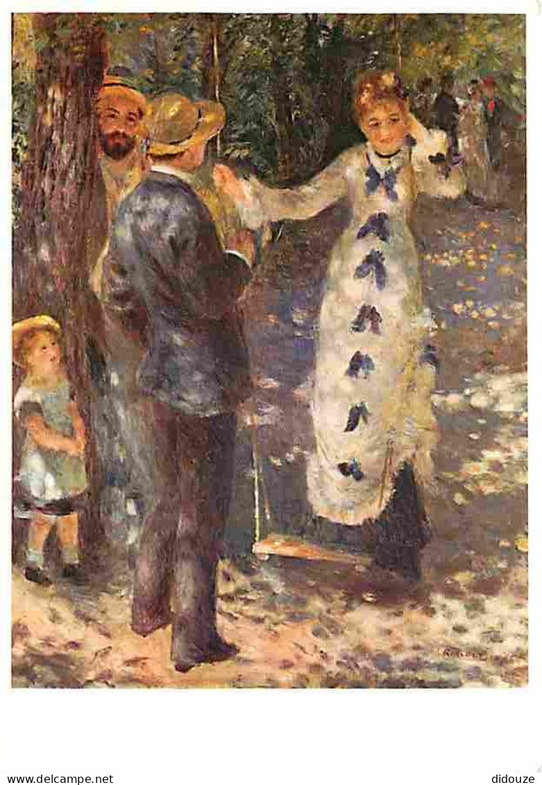 Art - Peinture - Pierre-Auguste Renoir - La Balançoire, 1876 - Carte Neuve - CPM - Voir Scans Recto-Verso - Malerei & Gemälde