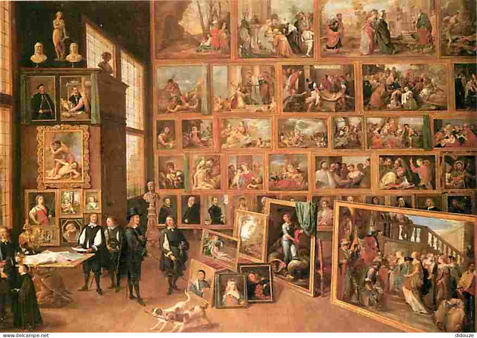 Art - Peinture - David Teniers - L'archerêque Léopold Guillaume, Contemplant Les Peintures De Sa Galerie De Bruxelles -  - Malerei & Gemälde