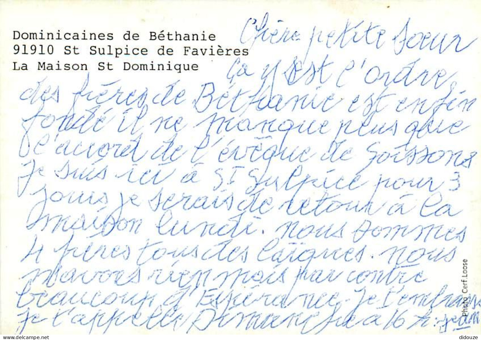 91 - Saint Sulpice De Favières - Dominicaines De Béthanie - La Maison St Dominique - CPM - Voir Scans Recto-Verso - Saint Sulpice De Favieres