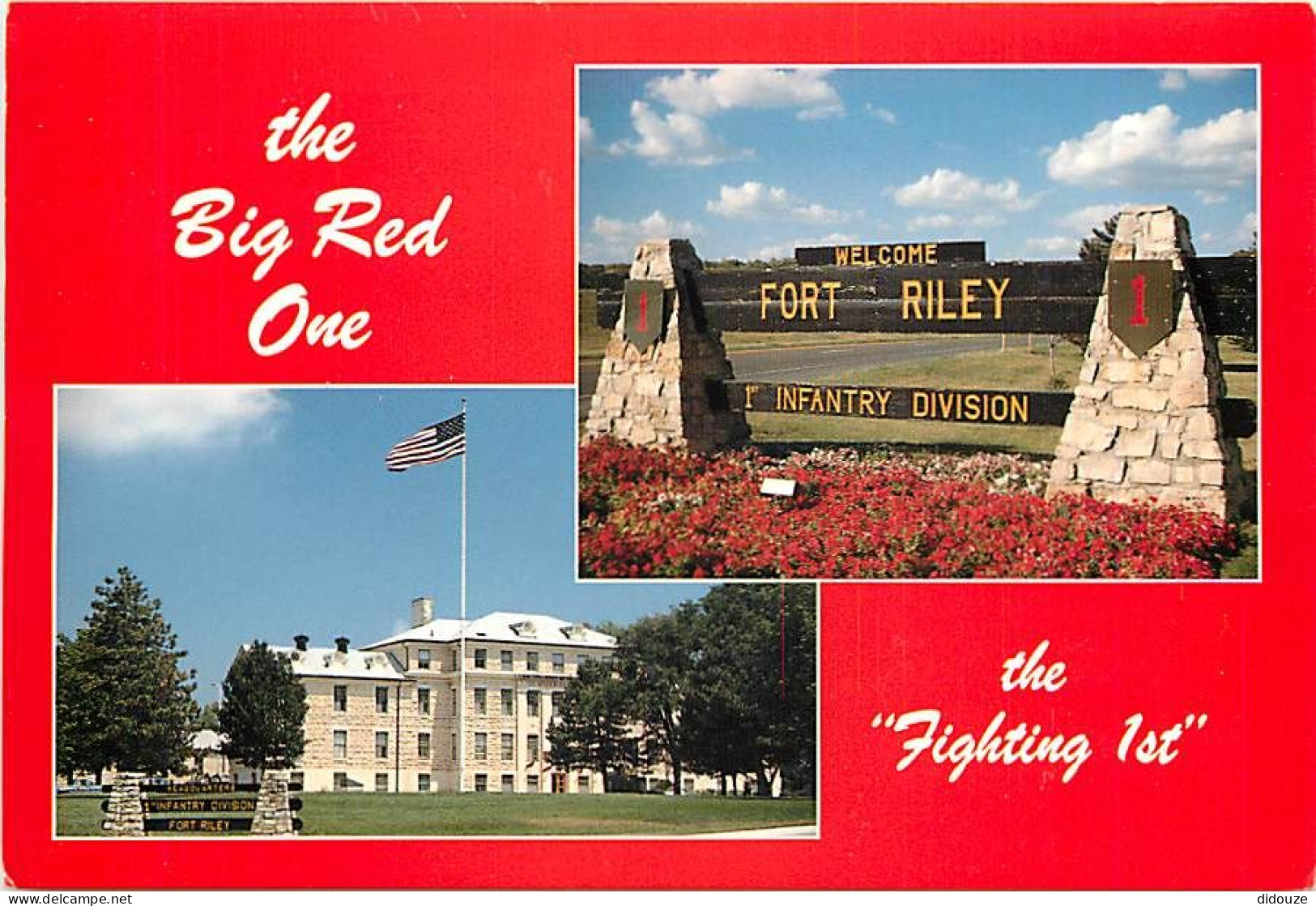 Etats Unis - Fort Riley - Multivues - Etat Du Kansas - Kansas State - CPM - Carte Neuve - Voir Scans Recto-Verso - Altri & Non Classificati