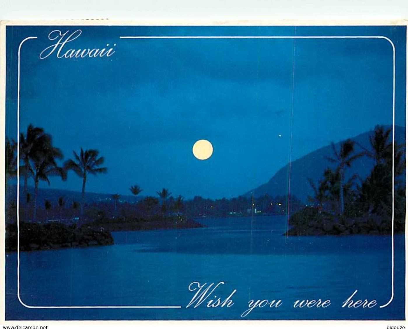 Etats Unis - Hawaï - Full Moon - Pleine Lune - Etat De Hawaï - Hawaï State - CPM - Voir Timbre - Voir Scans Recto-Verso - Otros & Sin Clasificación