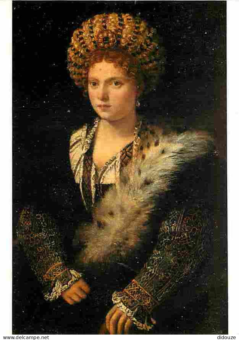 Art - Peinture - Isabella D'Este - Marquesa Of Mantua - CPM - Voir Scans Recto-Verso - Malerei & Gemälde