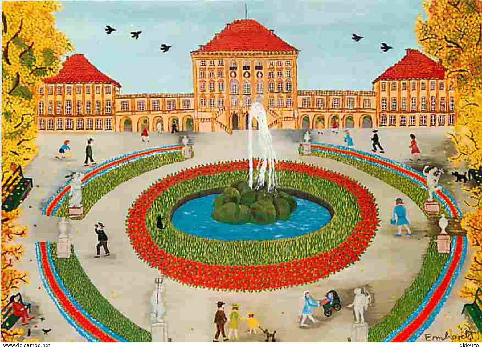 Art - Peinture - Erna Emhardt - ScholB Nymphenburg In Munchen - CPM - Voir Scans Recto-Verso - Malerei & Gemälde