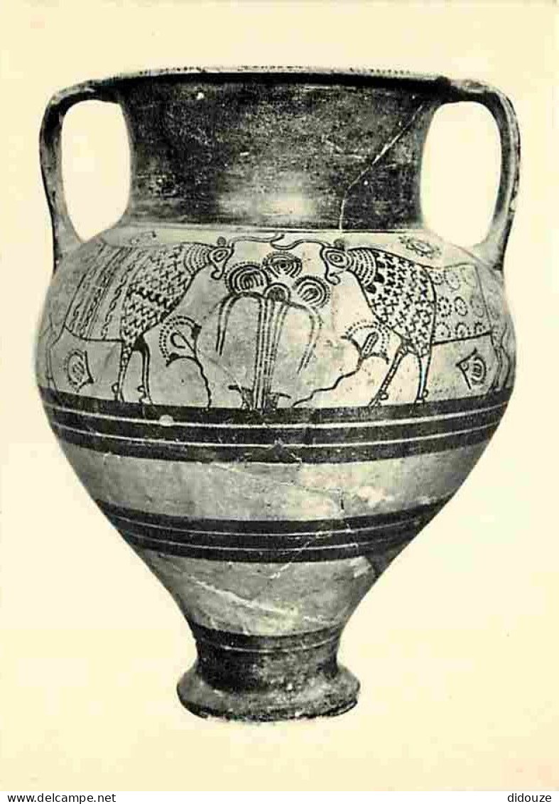 Art - Antiquités - Mycenaean Amphora - 14 Th B C - CPM - Voir Scans Recto-Verso - Antiquité