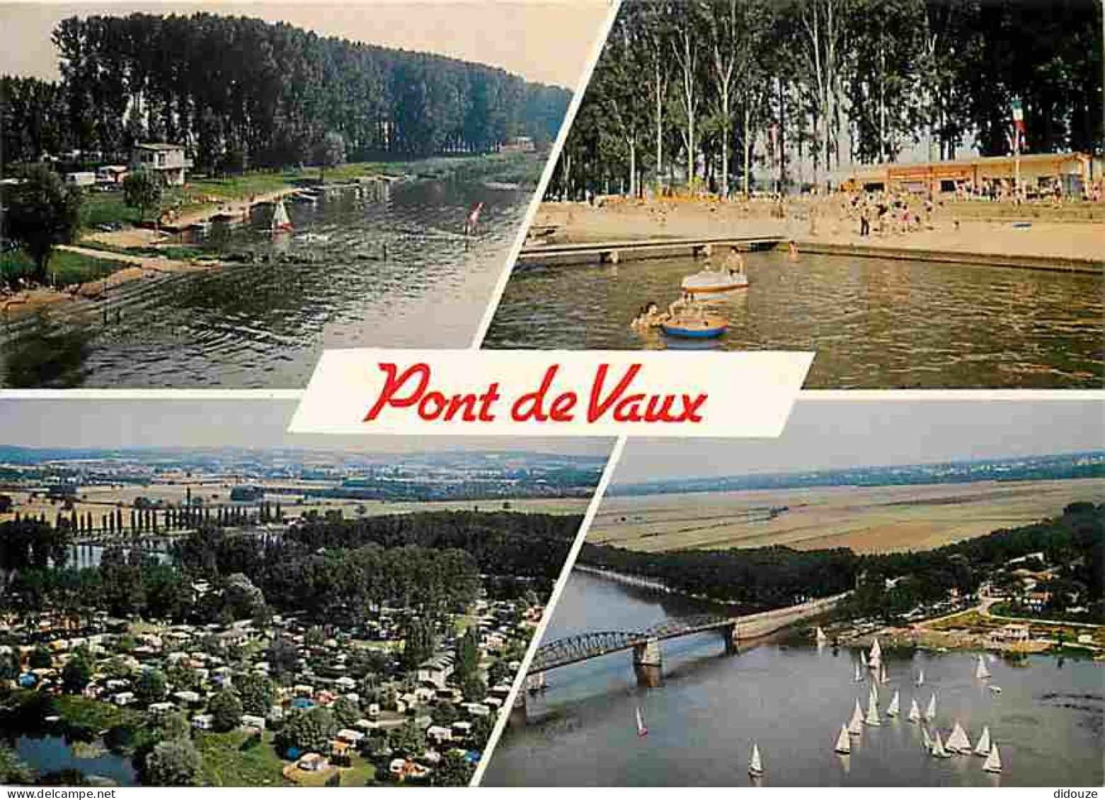 01 - Pont De Vaux - Camping Les Peupliers - Multivues - CPM - Voir Scans Recto-Verso  - Pont-de-Vaux