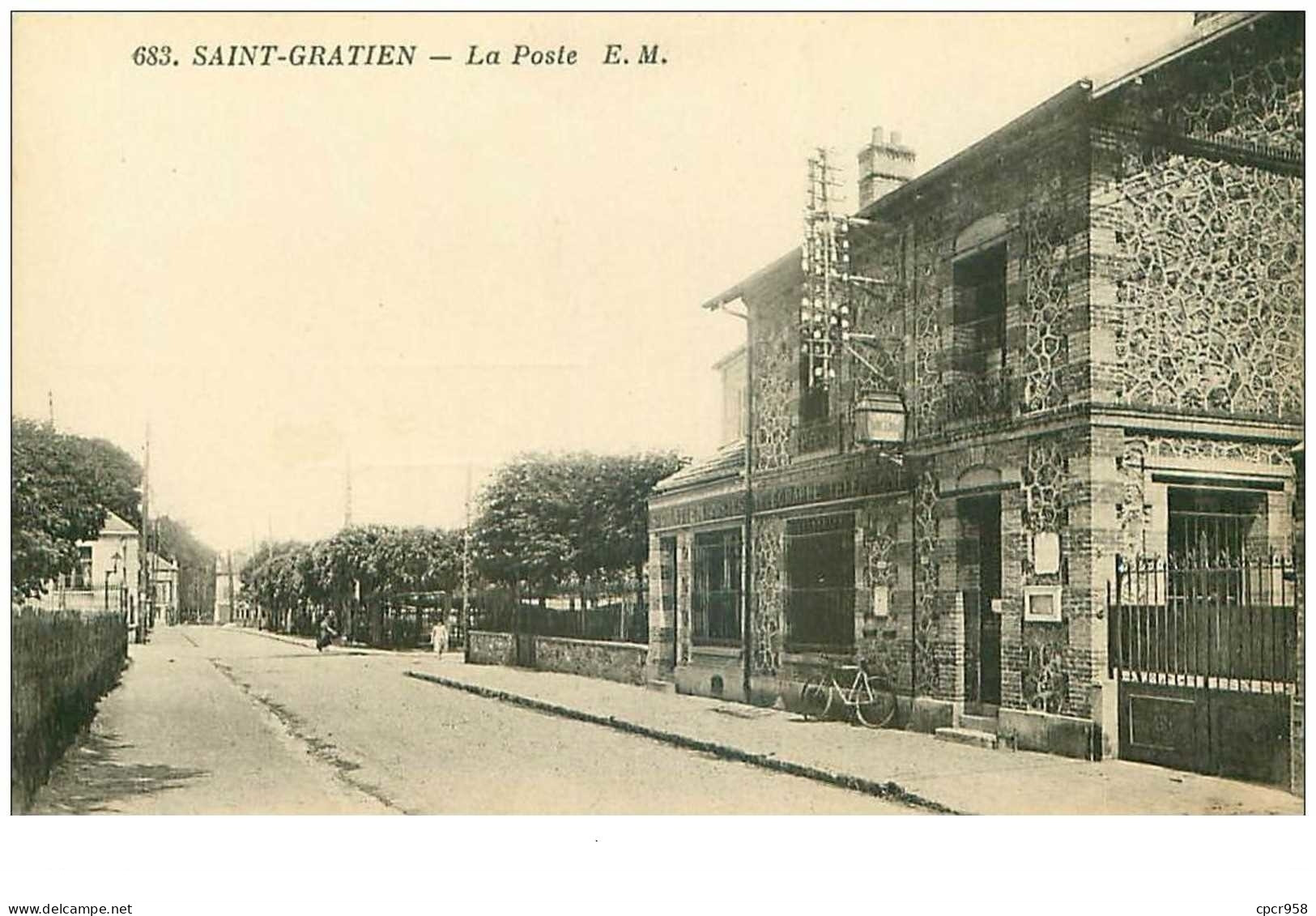 95.SAINT-GRATIEN.n°16066.LA POSTE - Saint Gratien