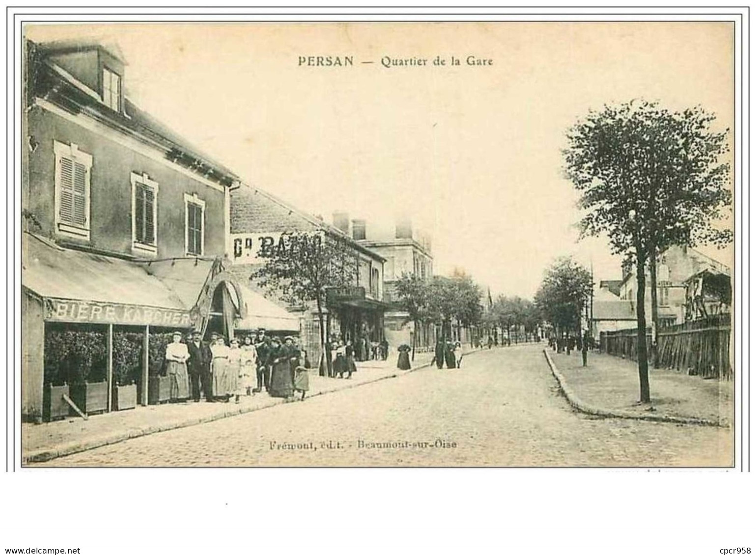 95.PERSAN.QUARTIER DE LA GARE - Persan