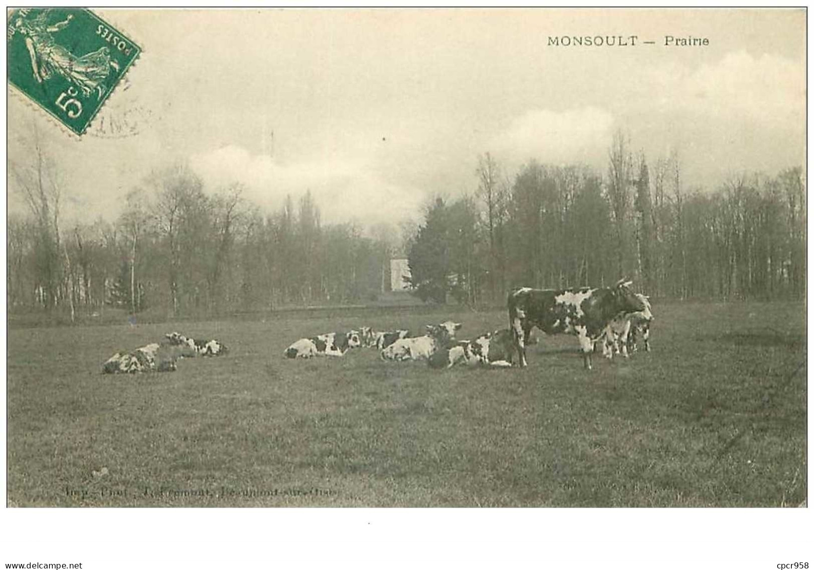 95.MONTSOULT.n°19531.PRAIRIE - Montsoult