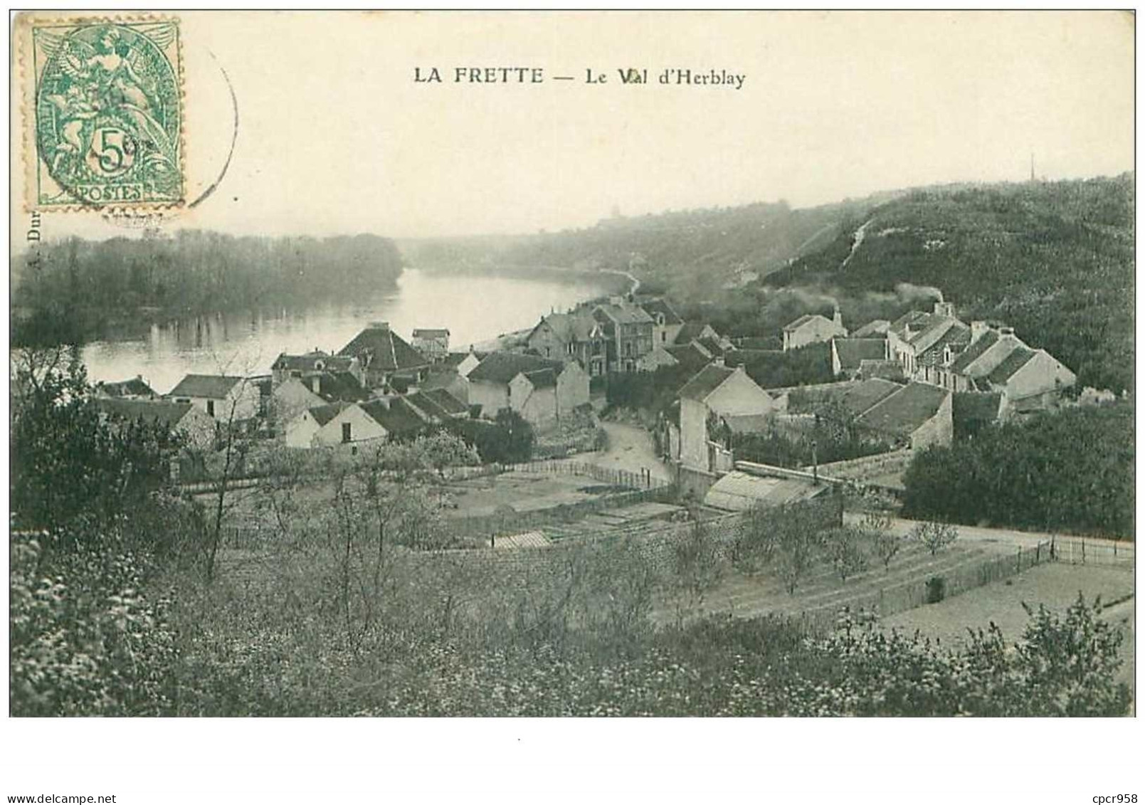 95.LA FRETTE.n°19518.LE VAL D'HERBLAY - La Frette-sur-Seine