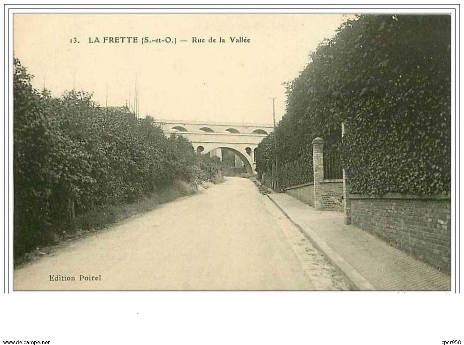 95.LA FRETTE.RUE DE LA VALLEE - La Frette-sur-Seine