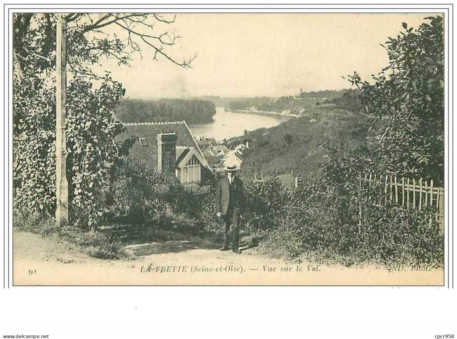 95.LA FRETTE.VUE SUR LE VAL - La Frette-sur-Seine