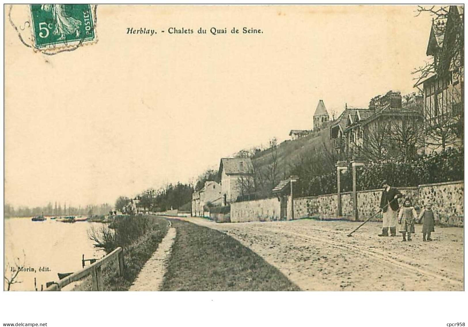 95.HERBLAY.n°17825.CHALETS DU QUAI DE SEINE - Herblay