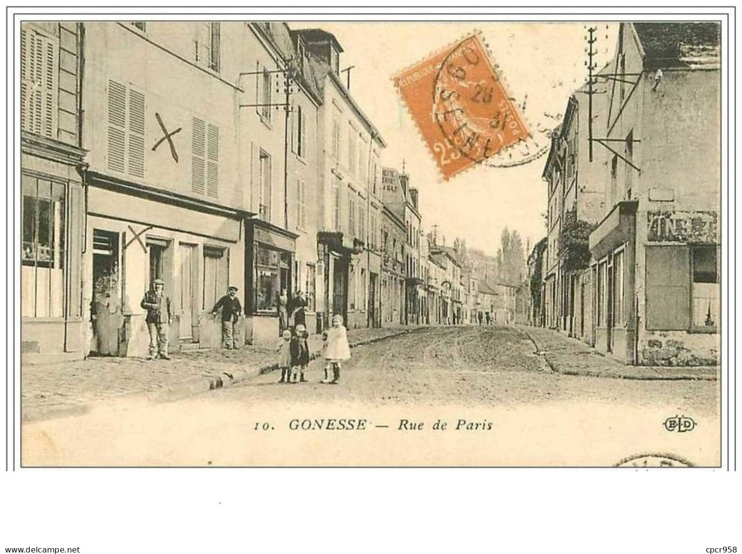 95.GONESSE.RUE DE PARIS - Gonesse