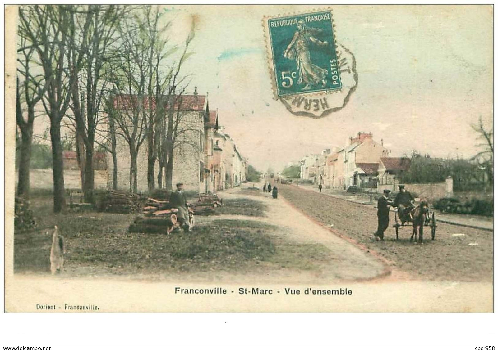 95.FRANCONVILLE.n°16105.ST MARC.VUE D'ENSEMBLE - Franconville