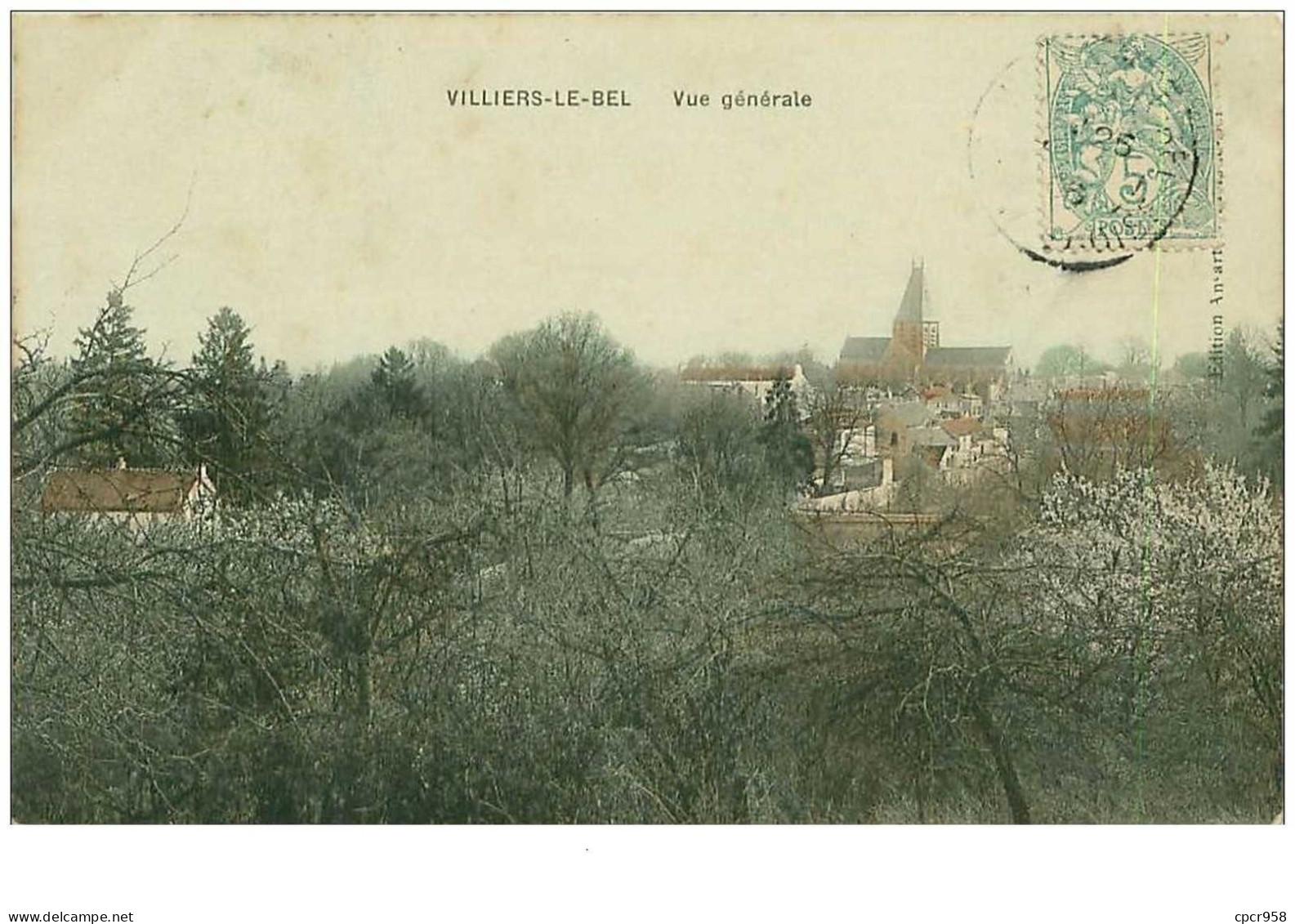 95.VILLIERS LE BEL.n°8456.VUE GENERALE - Villiers Le Bel