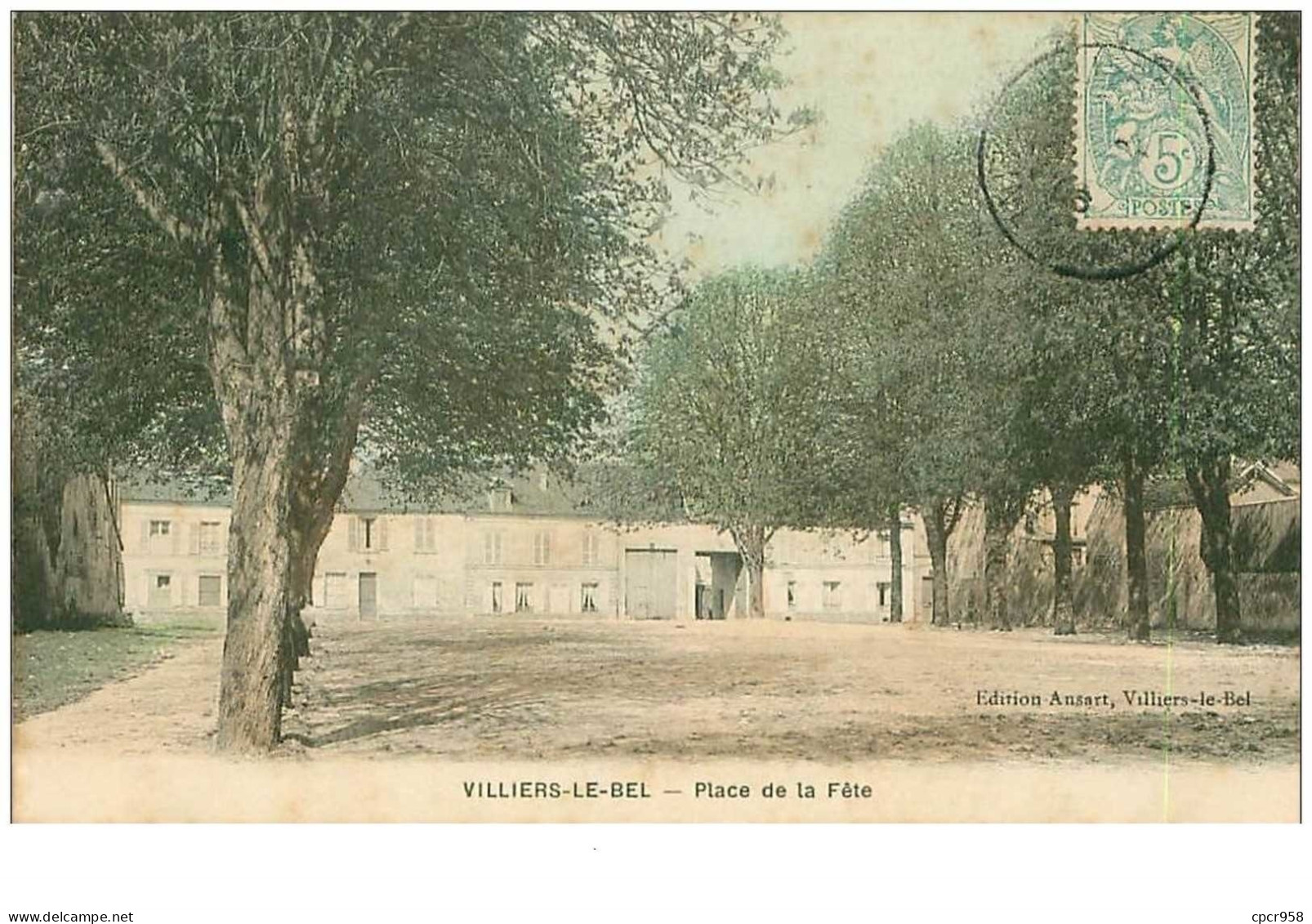 95.VILLIERS LE BEL.n°8457.PLACE DE LA FETE - Villiers Le Bel