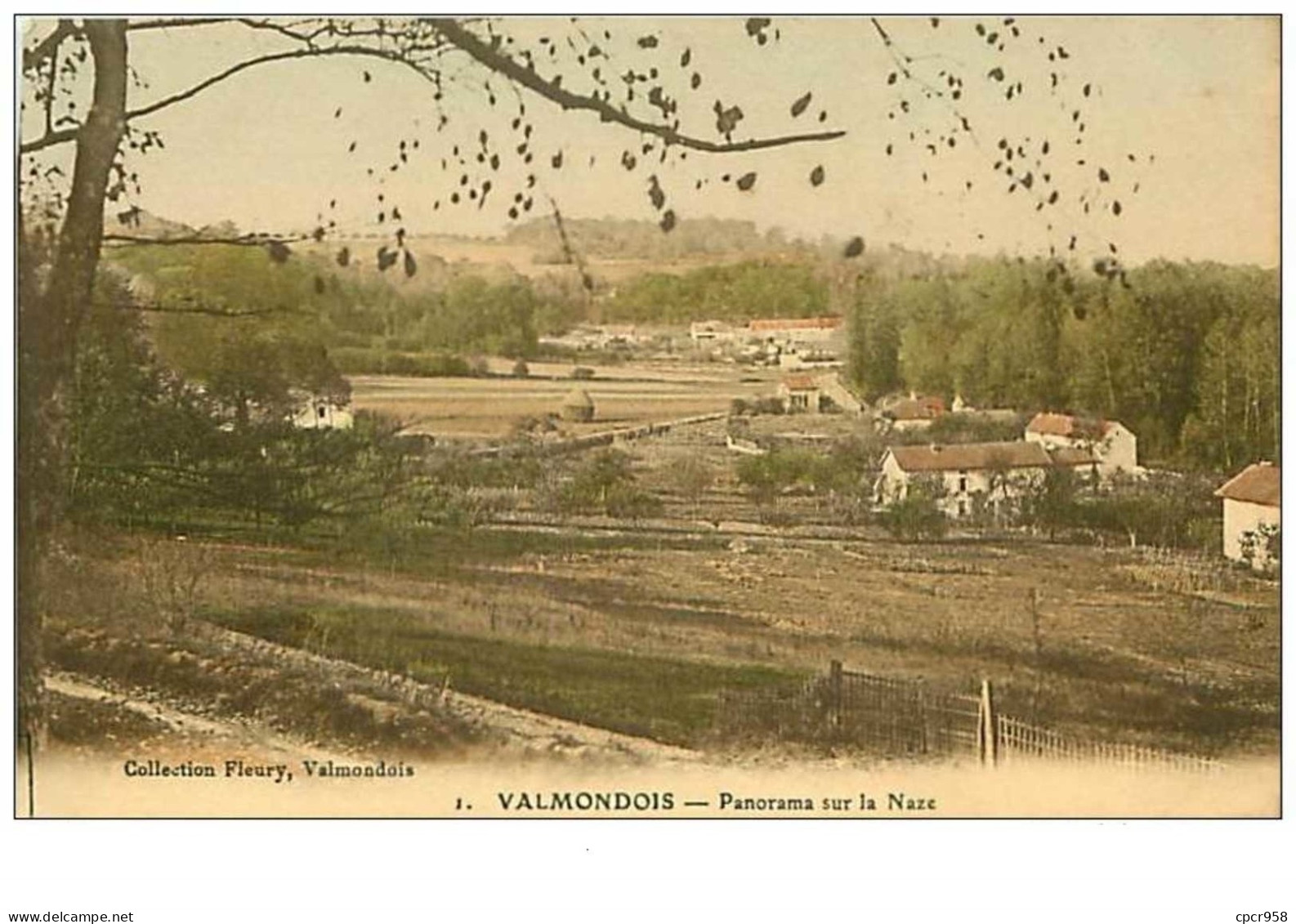 95.VALMONDOIS.PANORAMA SUR LA NAZE - Valmondois