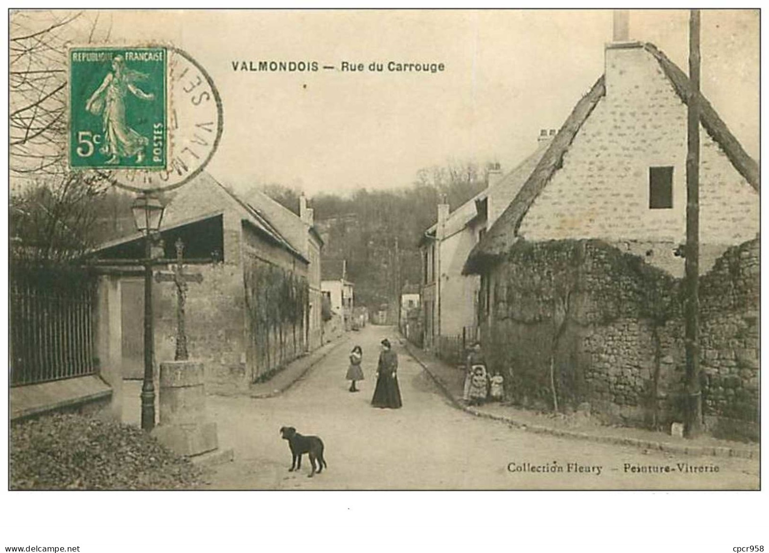 95.VALMONDOIS.n°87.RUE DU CARROUGE - Valmondois