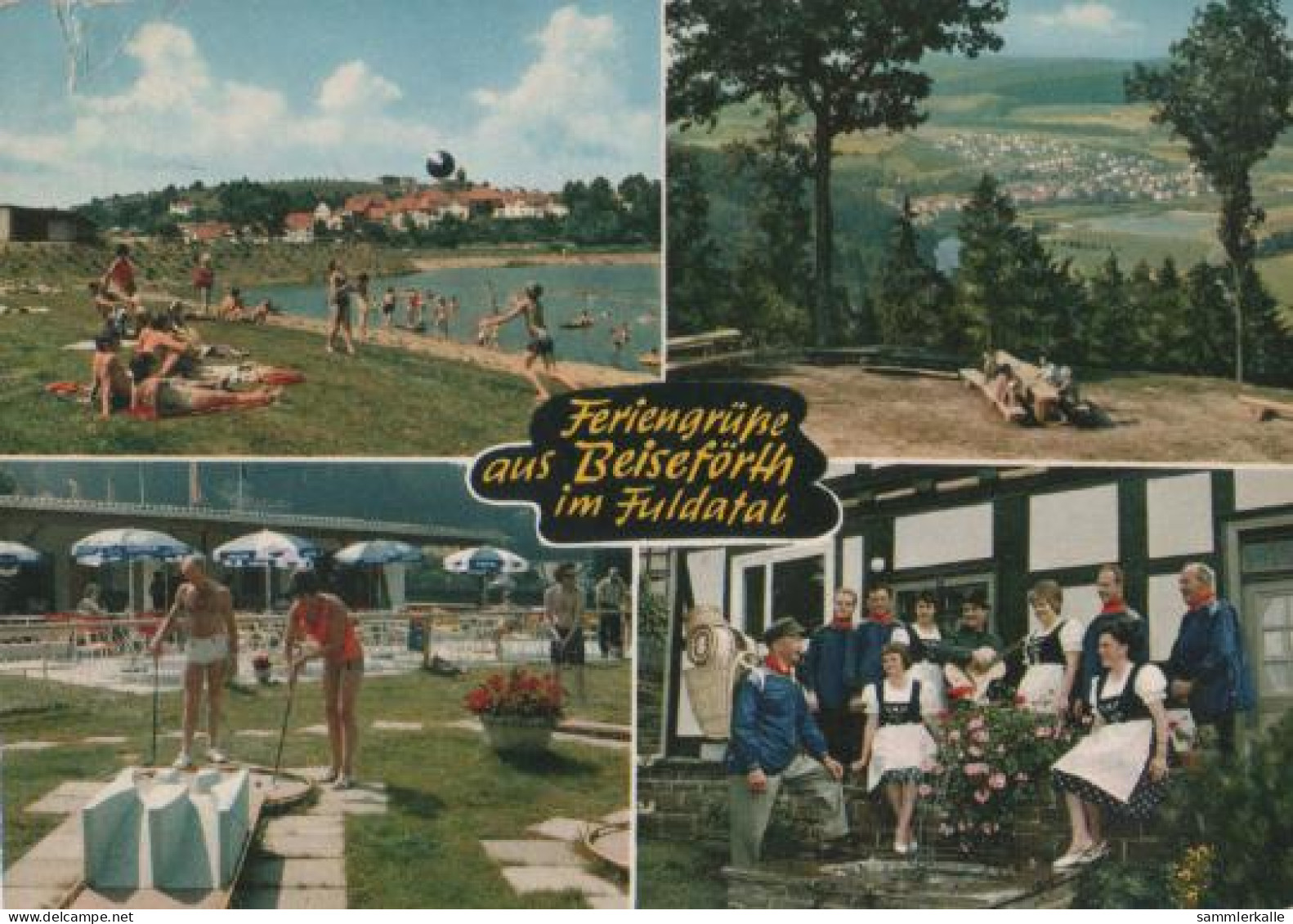 18078 - Malsfeld - Beiseförth U.a. Freibad - 1974 - Homberg