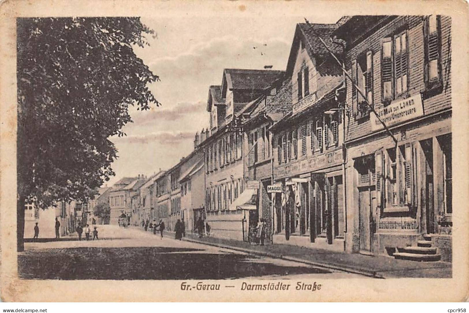 ALLEMAGNE - GROSS GERAU -  SAN26463 - Darmstädter StraBe - Gross-Gerau