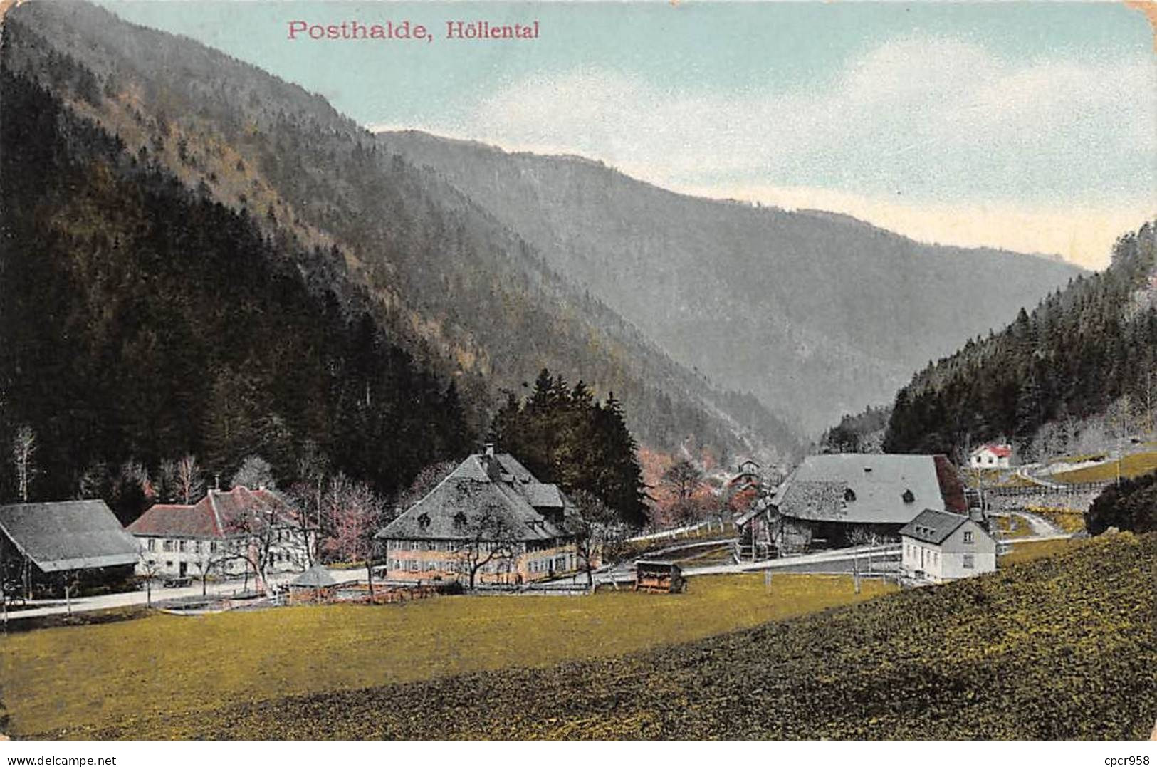 ALLEMAGNE - HOLLENTAL -  SAN26454 - Posthalde - Vue Générale - Höllental